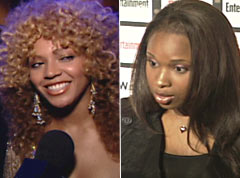 Beyonce Knowles and Jennifer Hudson