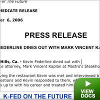 The Press Release -- Click to Launch