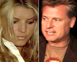 Jessica and Joe Simpson