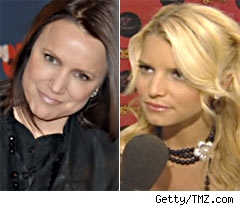 Jessica and Tina Simpson