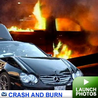 Celebrity car crashes gallery: Click to launch gallery