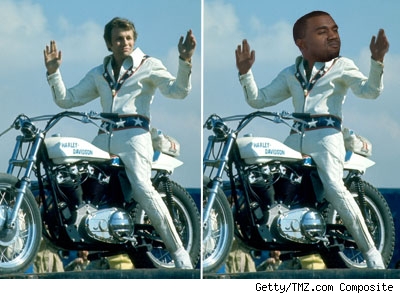 Evel Kneivel, Kanye West