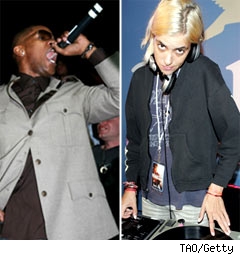 Jamie Foxx and Samantha Ronson