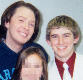 Clay Aiken and Joshua Willard