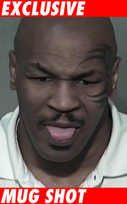 Mike Tyson mugshot