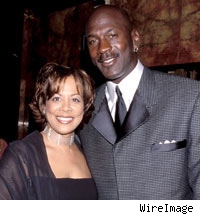 Juanita and Michael Jordan
