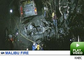 Malibu fire: Click to watch