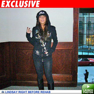 Lindsay heads to rehab: Click to view photos