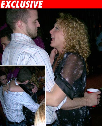 Justin Timberlake and his mom