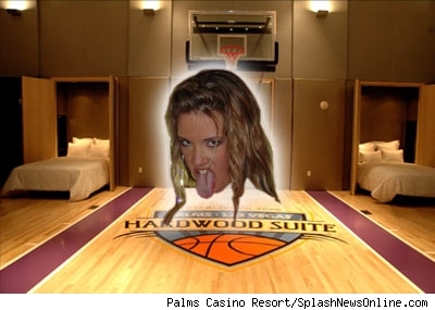 Katie Rees in the Hardwood Suite.