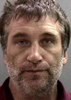 Daniel Baldwin, mug shot.