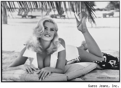 Anna Nicoel Smith's Guess Campaign