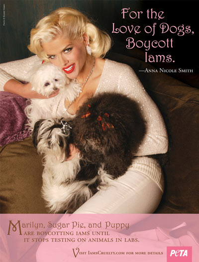 Anna Nicole Smith Peta AD