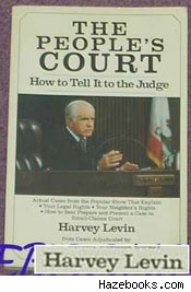 Peoples Court book by Harvey Levin