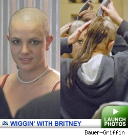 Britney Shaves Her Head: Click to view pictures