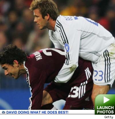 David Beckham: click to launch