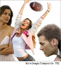 Bridget, Gisele, and Tom Brady