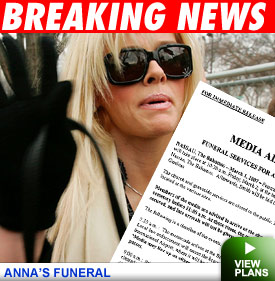Anna Nicole Smith's Funeral