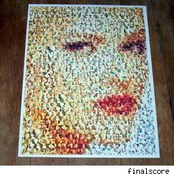 Anna Nicole mosaic
