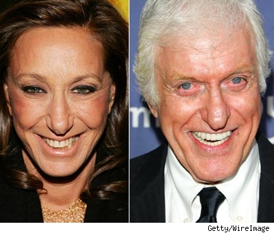 Donna Karan and Dick Van Dyke