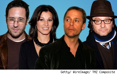 Chad Lowe, Rob Morrow, Fisher Stevens, Kim Painter
