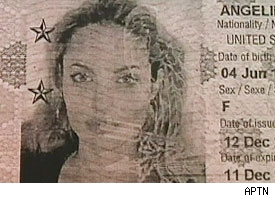 Angelina Jolie passport photo