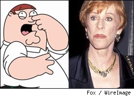 Peter Griffen, Carol Burnett
