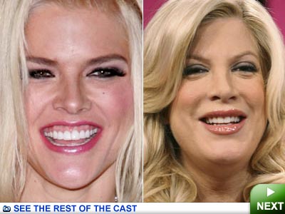 tori spelling nose. played by Tori Spelling.