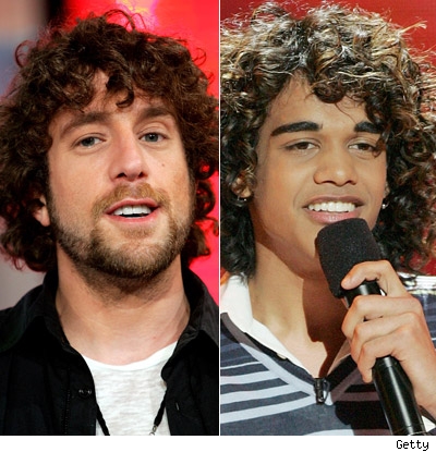 Elliott Yamin and Sanjaya Malakar