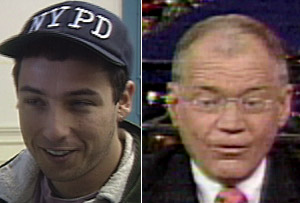 Sandler, Letterman
