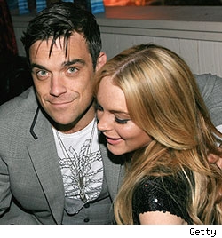 Robbie Williams & Lindsay Lohan