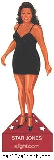 Star Jones doll