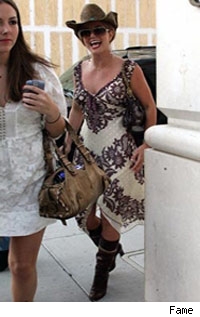 Britney Spears on Rodeo Dr.