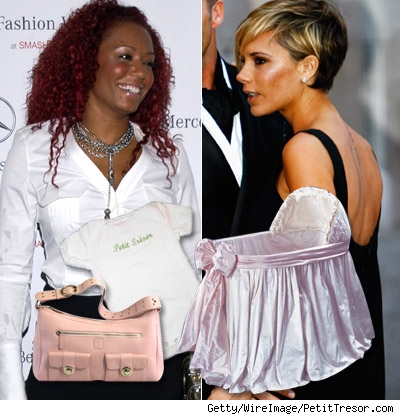 Melanie Brown and Victoria Beckham