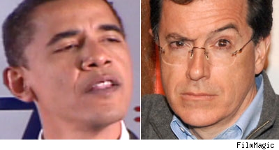 Barack Obama, Stephen Colbert