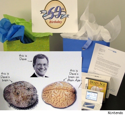 Letterman Gets Brain Age