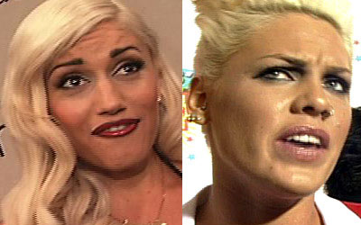 Gwen Stefani and Pink