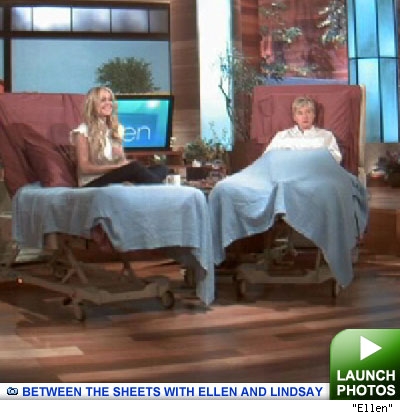 Lindsay Lohan & Ellen DeGeneres: Click to launch