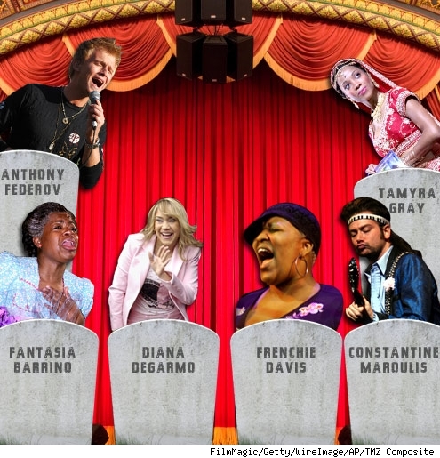 Anthony Federov, Fantasia Barrino, Diana Degarmo, Frenchie Davis, Constatine Maroulis, Tamyra Gray