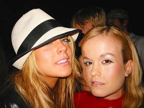 Lindsay Lohan and Terra Jole