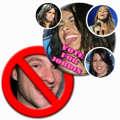 Jordin Sparks, Blake Lewis. Antonella Barba, Haley Scarnato, Gina Glocksen