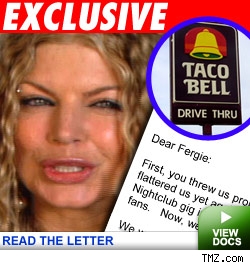 Fergie, Taco Bell