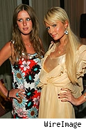 Nicky and Paris Hilton