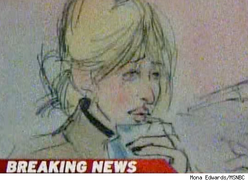 Paris Courtroom sketch