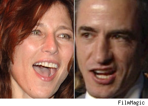 Catherine Keener and Dermot Mulroney