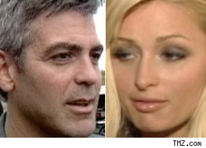 George Clooney, Paris Hilton