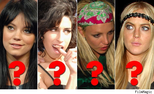 Lily, Amy, Britney, Lindsay