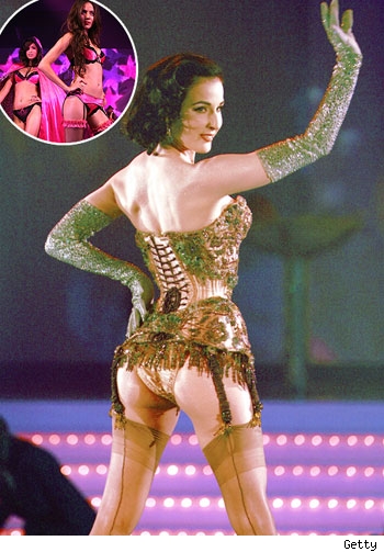 dita von teese ass
