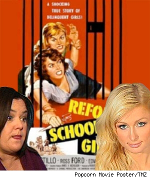 Rosie O'Donnell and Paris Hilton: Prison Babes