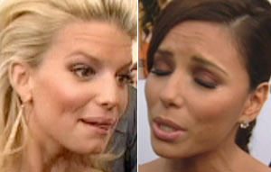 Jessica Simpson and Eva Longoria